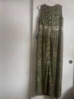 Mac Duggal 93603 Sz 14 Sequined High Neck Sleeveless Column Gown - Image 8