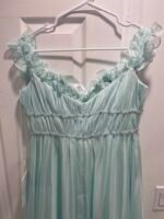 Mac Duggal 68086 Mint Green Sz 8 Ruffle Tiered Babydoll Flowly Gown - Image 10