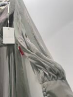 Mac Duggal 67873 Sheer Blouson Sleeve Surplice Chiffon Gown Sage Green Sz 10 - Image 8