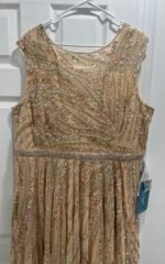 Mac Duggal 5445 CAP SLEEVE EMBELLISHED EVENING GOWN Size 18 - Image 6