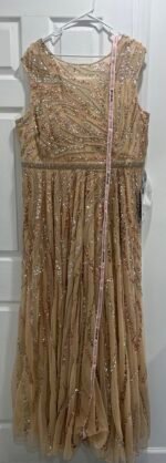 Mac Duggal 5445 CAP SLEEVE EMBELLISHED EVENING GOWN Size 18 - Image 8