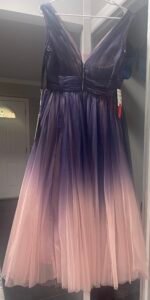 Mac Duggal 20403 - Ombre A-Line Midi Dress NWT Size 6 - Image 8