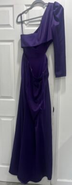 Mac Duggal PUFF ONE SLEEVE CUT OUT SIDE KNOT GOWN NWT - Image 7